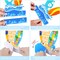 Beach Surfboard Theme Honeycomb Centerpieces Summer Surfing Party Table Decoration Surfboard Party Table Centerpieces for Summer Hawaii Surf Beach Birthday Party Supplies